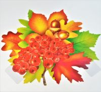 Плакат Осенние листья 369 мм х 344 мм - вид 1 миниатюра
