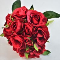 Букет из роз искусственный, h20 см, Р59-10 - вид 5 миниатюра