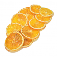 Дольки апельсина засушенные, 10 шт - вид 1 миниатюра