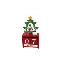 Календарь настольный Новогодний, дерево - вид 4 миниатюра