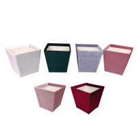 Коробка трапеция Бархат h11 х 11.5 х 11.5 см, FA28-27 Коробка трапеция Бархат h11 х 11.5 х 11.5 см, FA28-27