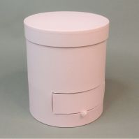 Коробка цилиндр с выдвижным ящиком, d20 х h17 см, Z20-20 - вид 8 миниатюра