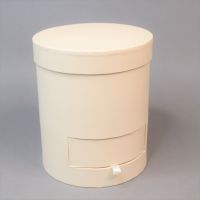Коробка цилиндр с выдвижным ящиком, d20 х h17 см, Z20-20 - вид 2 миниатюра