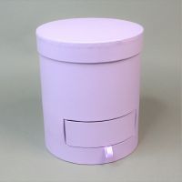 Коробка цилиндр с выдвижным ящиком, d20 х h17 см, Z20-20 - вид 3 миниатюра