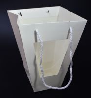 Плайм пакет с окном h33 х 22,5 х 11 см, белый, W71-9 Плайм пакет с окном h33 х 22,5 х 11 см, белый, W71-9