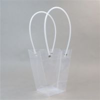Сумка пластиковая прозрачная, 16 х 16 х 8 см, 10 шт, W71-14 - вид 1 миниатюра