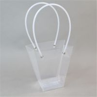 Сумка пластиковая прозрачная, 16 х 16 х 8 см, 10 шт, W71-14 - вид 1 миниатюра