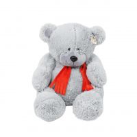 Мягкая игрушка медведь Тэд 110 см, серый Мягкая игрушка медведь Тэд 110 см, серый