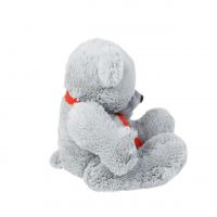 Мягкая игрушка медведь Тэд 110 см, серый - вид 1 миниатюра