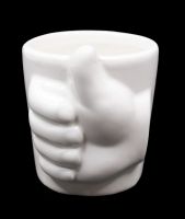 Кашпо керамическое h6 см, белый, Z1-36 - вид 1 миниатюра