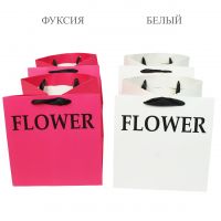 Сумка бумажная с широким дном FLOWER 28 х 28 х 28 см, 2 шт, FA3-37 Сумка бумажная с широким дном FLOWER 28 х 28 х 28 см, 2 шт, FA3-37