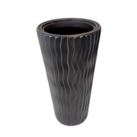 Кашпо для цветов Tubus Slim shine с технологическим горшком, h76 х d39 см, DTUS400 Кашпо для цветов Tubus Slim shine с технологическим горшком, h76 х d39 см, DTUS400