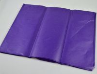 Бумага Тишью в листах 50 х 66 см, 10 шт, фиолетовый, W119 - вид 1 миниатюра