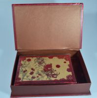 Коробка Книга с новогодним дизайном, набор из 2 шт, W39-2 - вид 6 миниатюра