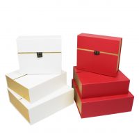 Коробка прямоугольная с откидной крышкой, набор из 3 шт, Z39-18 - вид 1 миниатюра