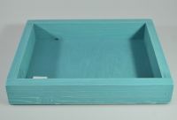 Ящик деревянный для цветов и подарков, 20 х 25 х 4,5 см, утиное яйцо - вид 1 миниатюра