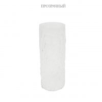 Ваза стеклянная трубка Фактурная h29 х d9.5 см, Z55-17 - вид 1 миниатюра