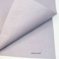 Бумага в листах с тиснением Версаль, 53 х 53 см, 10 шт - вид 4 миниатюра
