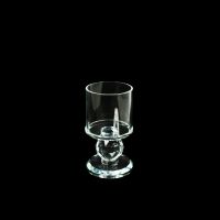 Подсвечник стеклянный Кристалл d6.5 х h12.5 см, FA14-1 Подсвечник стеклянный Кристалл d6.5 х h12.5 см, FA14-1