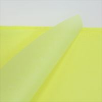 Бумага Тишью в листах 50 х 66 см, 50 шт, желтый неон, W52-2 - вид 1 миниатюра
