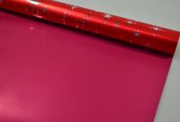 Пленка в рулоне Superstar, 58 см х 10 м, красный/вишня, W150-8А - вид 1 миниатюра