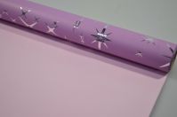 Пленка в рулоне Superstar, 58 см х 10 м, лиловый/розовый, W150-8А - вид 1 миниатюра