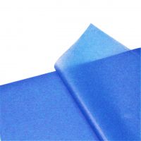 Бумага Тишью в листах 50 х 66 см, 50 шт, светло-синий, W52-1 - вид 1 миниатюра