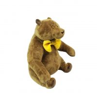 Мягкая игрушка Медведь Mr.Brown с бантом h30 см, коричневый - вид 2 миниатюра
