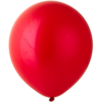 Надувные шары Пастель Red 18", 10 шт - вид 1 миниатюра