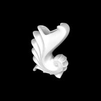 Ваза керамическая Морская ракушка h26 х L18 см, белый, FA32-119 Ваза керамическая Морская ракушка h26 х L18 см, белый, FA32-119