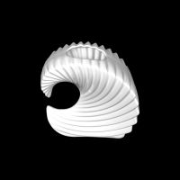 Ваза керамическая Морская ракушка h24 х L23 см, белый, FA32-120 Ваза керамическая Морская ракушка h24 х L23 см, белый, FA32-120