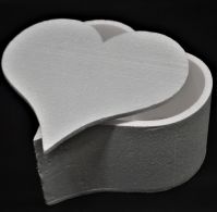 Основа для шкатулки Сердце из пенопласта - вид 1 миниатюра