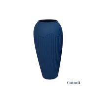 Ваза керамическая soft touch Греция d8 х h30 см, FA32-84 - вид 1 миниатюра
