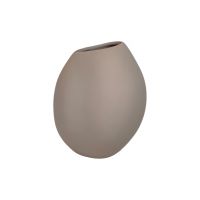Ваза керамическая soft touch Абстракция h30 см, серый цемент, FA32-87 Ваза керамическая soft touch Абстракция h30 см, серый цемент, FA32-87