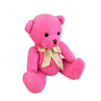 Мягкая игрушка Медведь велюровый, h18 см, Z17-1 - вид 4 миниатюра