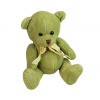 Мягкая игрушка Медведь велюровый, h18 см, Z17-1 - вид 2 миниатюра
