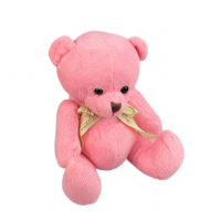 Мягкая игрушка Медведь велюровый, h18 см, Z17-1 - вид 5 миниатюра