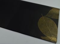 Пленка в листах Листья, черный, 20 шт, W80-33 - вид 1 миниатюра