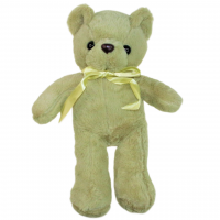 Мягкая игрушка Медведь с атласным бантом, h32 см, Z16-1 - вид 4 миниатюра