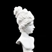 Гипсовая фигура Богиня, h20 см, белый - вид 3 миниатюра