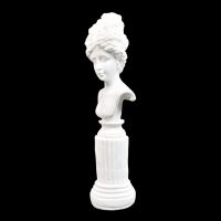 Гипсовая фигура Богиня, h20 см, белый - вид 1 миниатюра