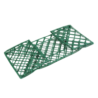 Решетка основа на 1 кирпич, 23 х 10,5 х 8 см, 10 шт, зеленый, W95-18 - вид 3 миниатюра