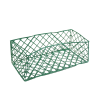 Решетка основа на 1 кирпич, 23 х 10,5 х 8 см, 10 шт, зеленый, W95-18 - вид 1 миниатюра