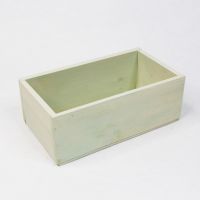 Ящик деревянный для цветов и подарков 25 х 13,5 х 9 см, в ассортименте - вид 3 миниатюра