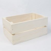 Ящик деревянный для цветов и подарков 31 х 20 х 15,5 см, в ассортименте - вид 8 миниатюра