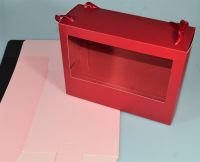 Набор коробок с окном 19 х 25 х 9 см, 12 шт, микс, W3-10 - вид 1 миниатюра