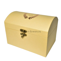 Коробка сундук, набор из 3 шт, крафтовый, М64-1/111-20 - вид 1 миниатюра